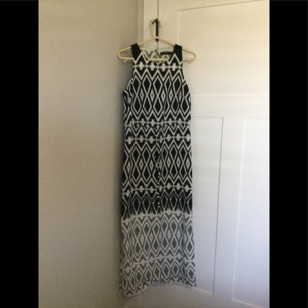 The Limited long patterned tank dress size M